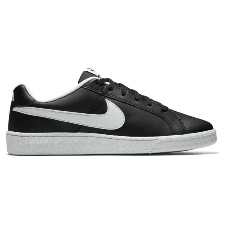 Nike Court Royale Black Men Sneakers White 749747-010