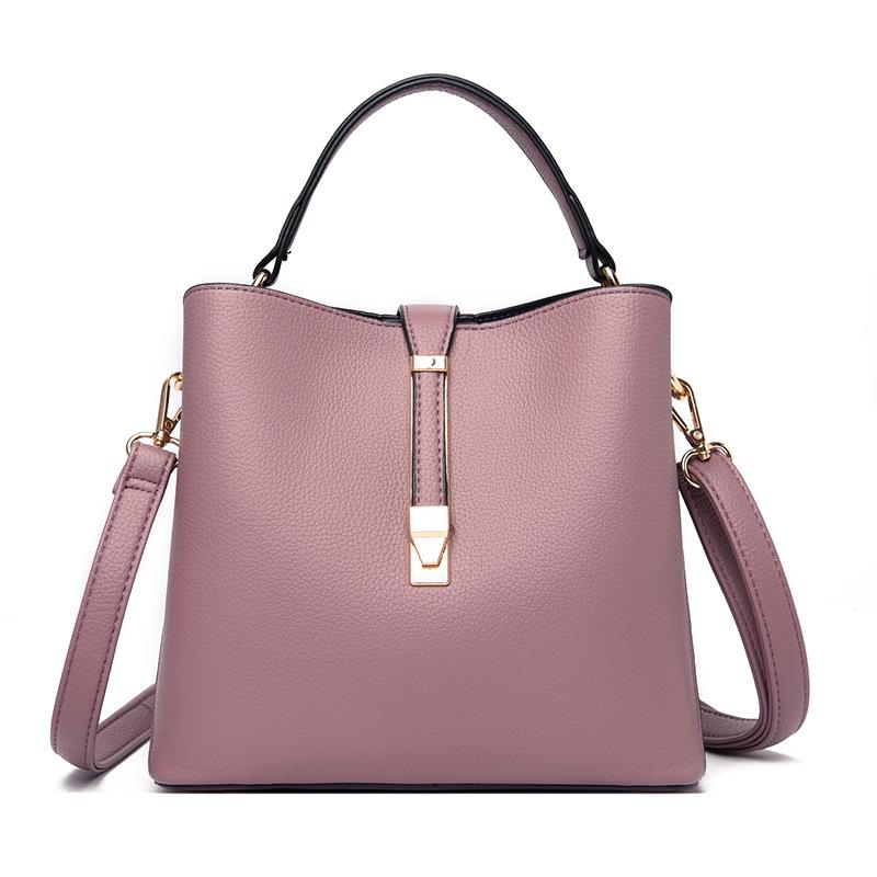 Damentaschen Modetaschen Einfarbig Lässige Schulter Messenger  Damenhandtaschen Umhängetaschen