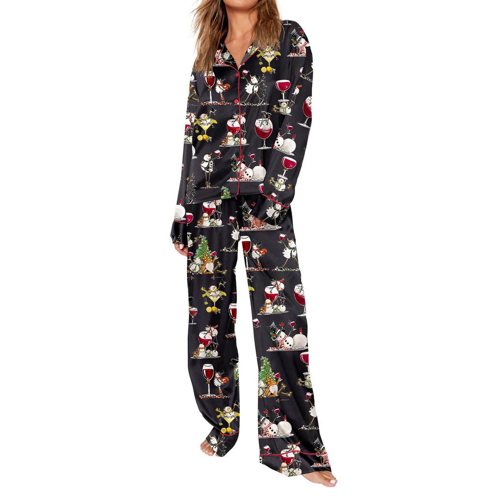Women's Casual Fashion Stretch Printed Pajamas Adults