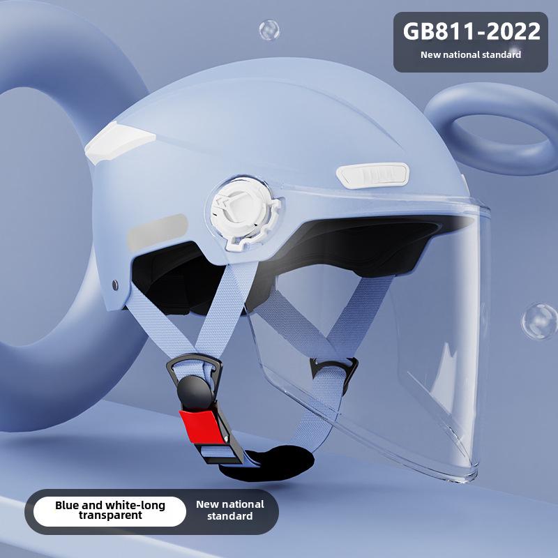 Universal Electric Vehicle Helmets for Men and Women - All-Season Safety for B-Type Battery Vehicles
