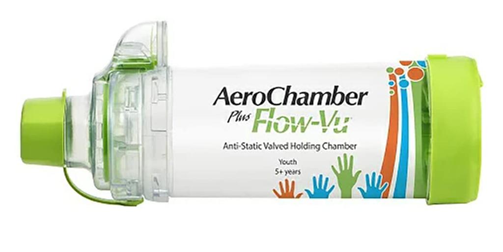 Aero Chamber Plus Type Mouthpiece Type 5 and Kids Anti-Static (Ages Up) (For (T031037) Green)