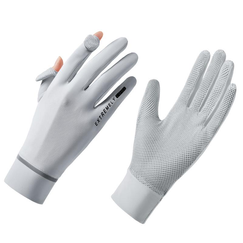 

Women s Ice Silk Sun Protection Gloves - Lightweight, Breathable, Anti-Slip, UV Shield for Summer Cycling.