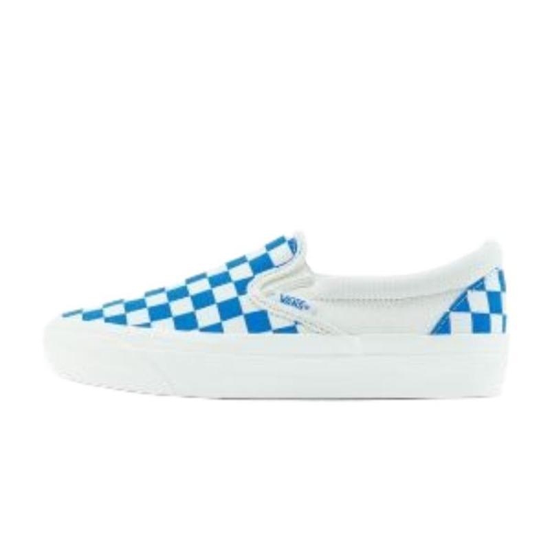 Vans Mte Slip-On Reissue Low-Top Canvas Shoes Unisex Blue White Sneakers VN000CWA0H7
