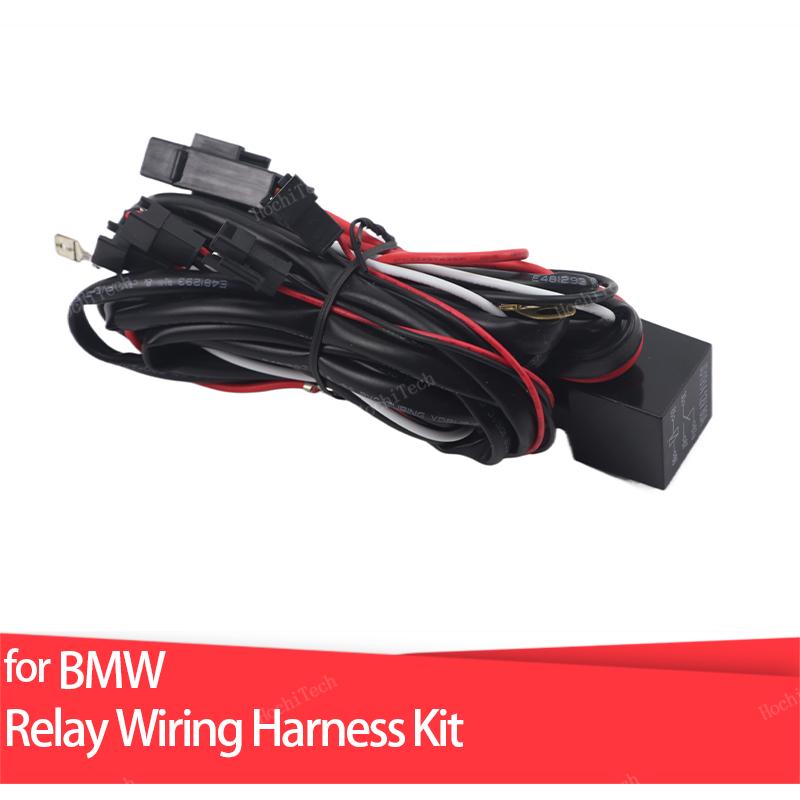 Angel Eyes  Rings LED Relay Wiring Harness Kit For BMW E46 E36 E38 E39 E90 E53 E60 E61 E83 CCFL W/ Fade-on Fade-off Features
