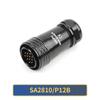 WEIPU SA28 SA2810/P Waterproof Electric Power Male Plug  Aviation Connector Solder M28 2 3 4 7 8 9 10 12 16 17 20 24 26 35 Pin