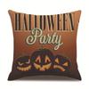 Halloween Linen Pillow Cover Printed Pillow Supply Cushion Cover