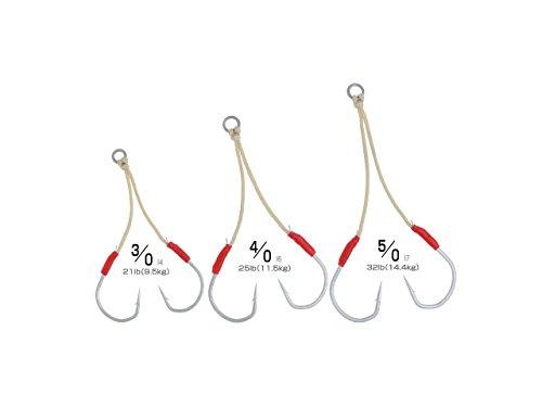 OWNER Assist Hook JTL-22 Long Jig Assist 3/0 2 pairs