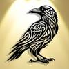 Modern Black Crow Metal Wall Art, Stylish Silhouette Decor for Home & Office