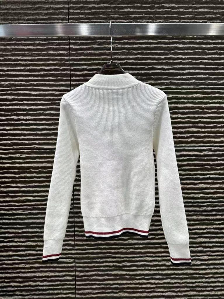 Little Pony 2025 A/W Small Logo Embroidery Zipper Knit Cardigan - Age-Reducing, Slimming, Versatile Top