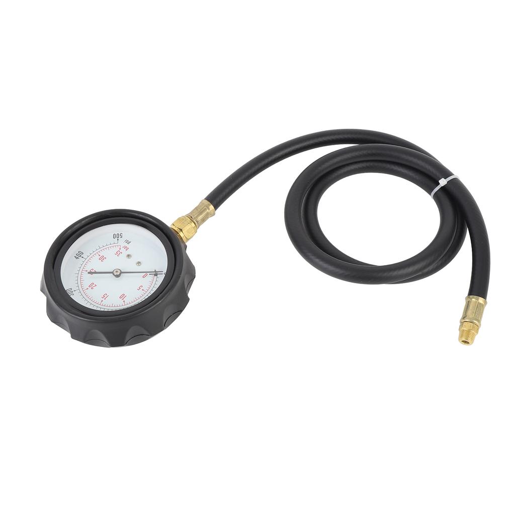 12Pcs Engine Oil Pressure Gauge 0 to 500psi Transmission Fluid Tester Tool Kit Automatic Gearbox Pressure Meter with
