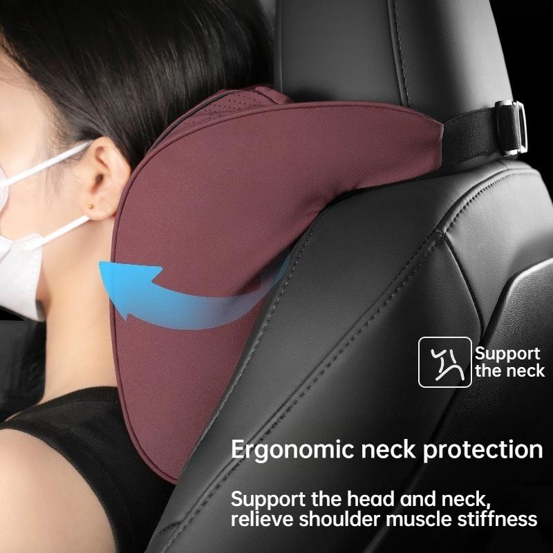 Headrests Waist Cushion Neck Pillow for Jeep Free Light Hero Compass for Wrangler Grand Cherokee Car Travel Comfort Accessories AMZ1