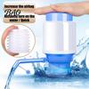 Lightweight Hand Pump for Office Manual Water 5 Gallon Jug, Press Siphon Extractor Kitchen Dispenser with Food-Grade Silicone Seal, Leak-Proof