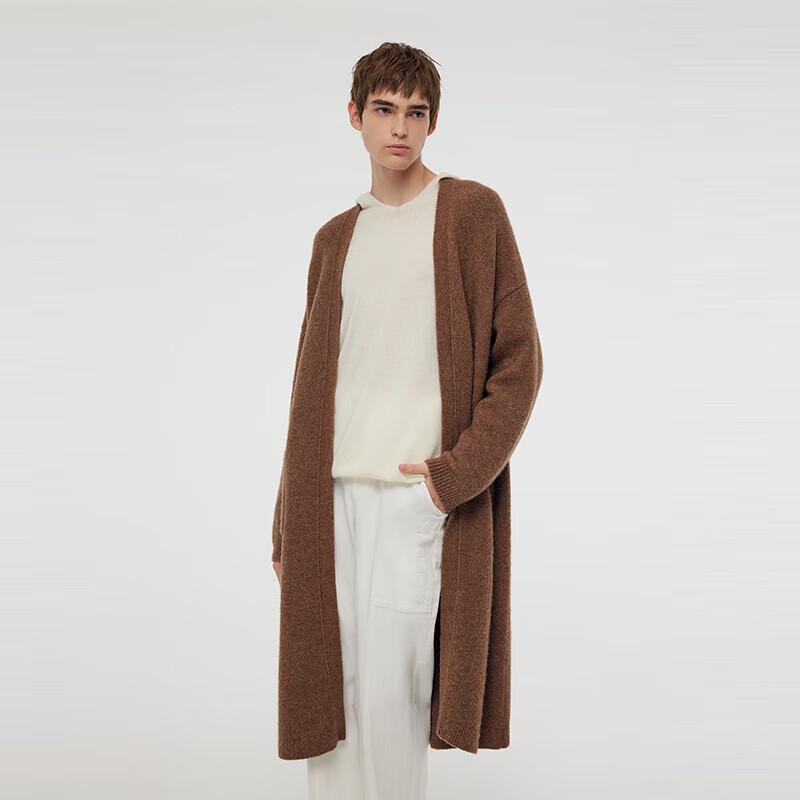 GOELIA Unisex Yak Wool Bouclé Cardigan