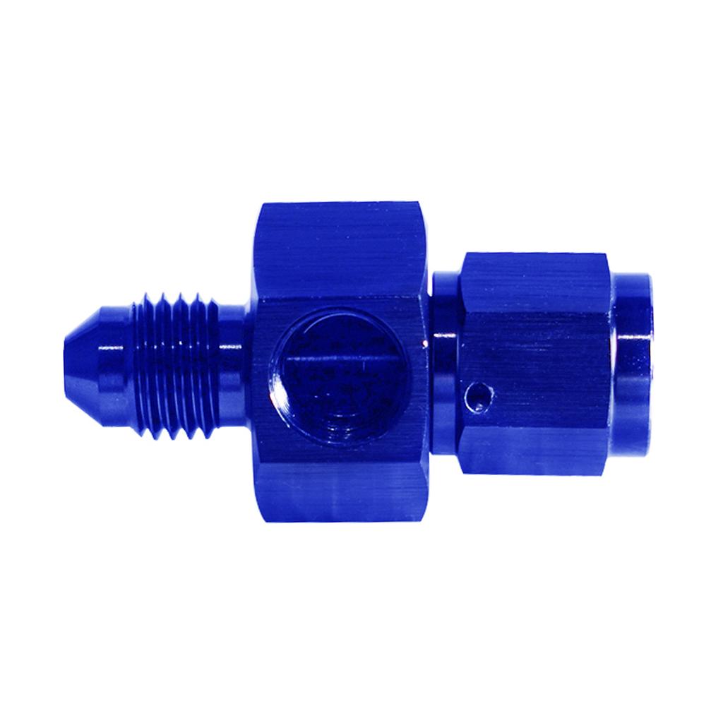 AN4 AN6 AN8 AN10 AN12-1/8NPT AN Swivel Joint Connection Aluminum Alloy Used for Oil-Gauge Sensor Side Port Adapter