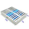 1pc Dental Sterilization Rack Surgical Autoclavable Sterilization Box Dental Cassette Disinfection Tray Dentist Tools