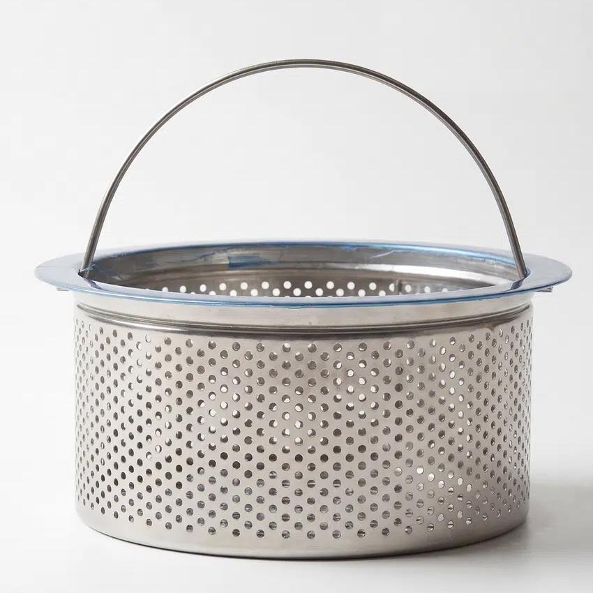 

All-Stainless Steel Sink Drain Strainer (13.5x6 cm) Silver
