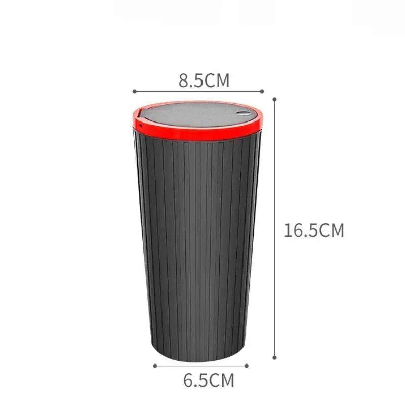 Universal Car Trash Bin Organizer Car Interior Rubbish Bag Garbage Container Storage Box Bucket Auto Stowing Tidying