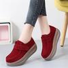 Chunky Platform Sneakers Women Wedge Shoes Women Casual Sport Shoes Slip On Flats Woman Thick Bottom Loafers Shoes