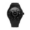 SWatch Leather Watch Unisex Sutb400 Sistem Black
