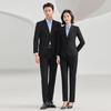 Herringbone Wrinkle-Free Business Suit Set
