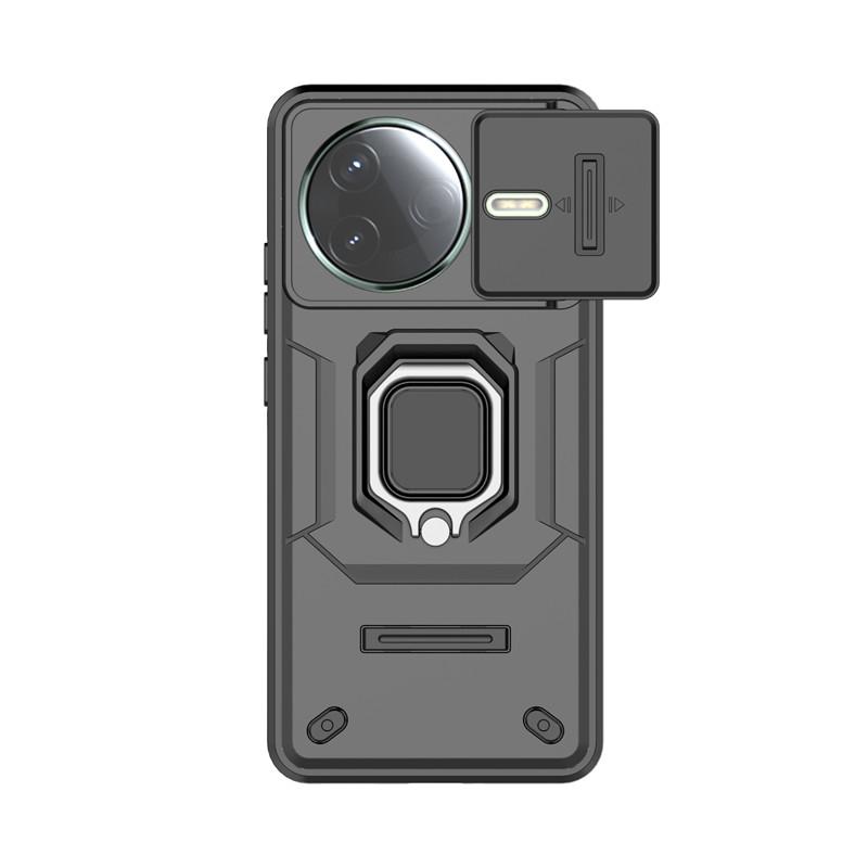 For Xiaomi Poco F7 Pro Case Slide Camera Len Cases Xiaomi Poco F7 Pro 5G Cover Shockproof Armor PC Cover For Xiaomi Poco F7 Pro