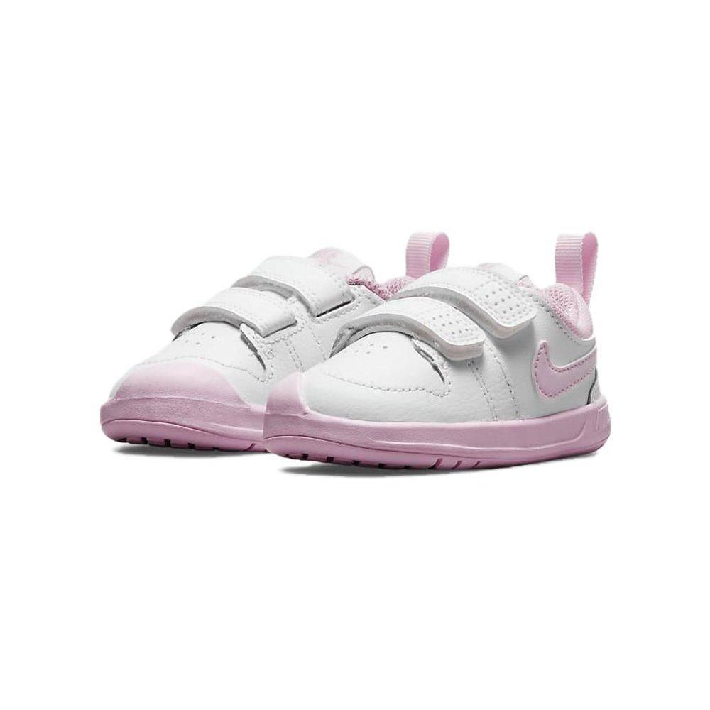 Nike Pico Low top Toddler Shoes White Pink Infant And Toddler AR4162-105