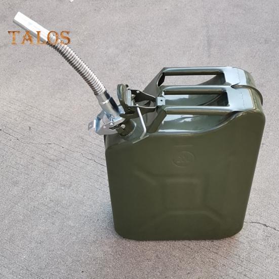 Car Fuel Pouring Pipe Stainless Steel Flexible Pouring Spout Nozzle Gas Can Oil Pail Pour Outlet Nozzle Tubing Guide for 5L/10L/20L Jerrycans