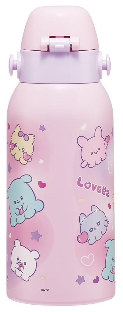 Skater Stainless Steel Water Bottle for Direct Lightweight and Cooling Sports Water Kids, Drinking, 600ml, Child-Friendly, Loveys, Only, Bottle, Kids,