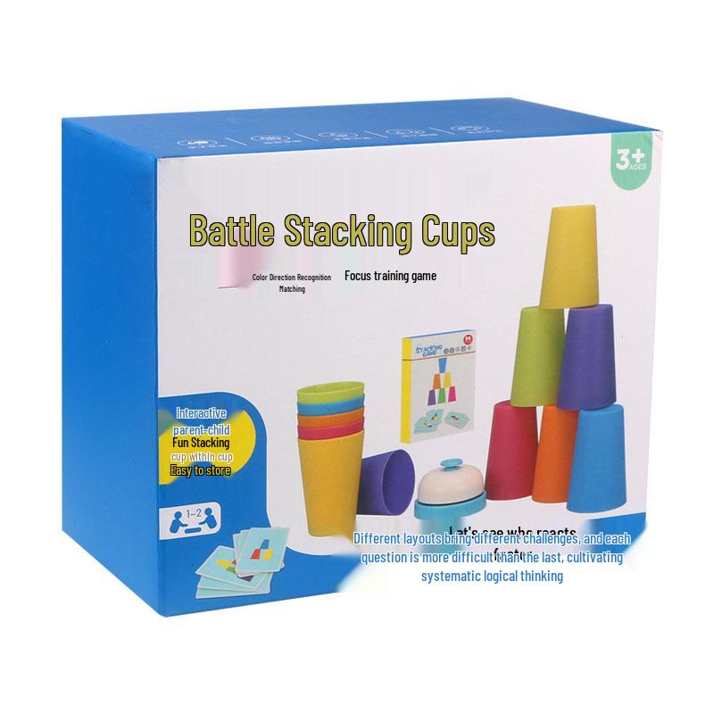 Cross-Border Speed Stacking Cups for Early Education: Puzzle Toy for Primary School Children