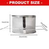 Stainless Steel Bees Keeping Strainer With Double Mesh Pure Honeys Extraction Washable And Long lastingly Construction
