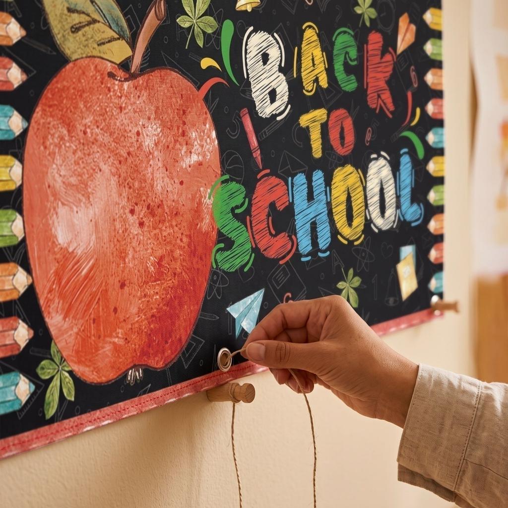 Back to School Photo for Party Decorations
