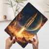 Space Rocket Launch Metal Poster Customized Wall Art Retro Vintage Tinplate Signs for Home Decor Living Room Decoration At Home