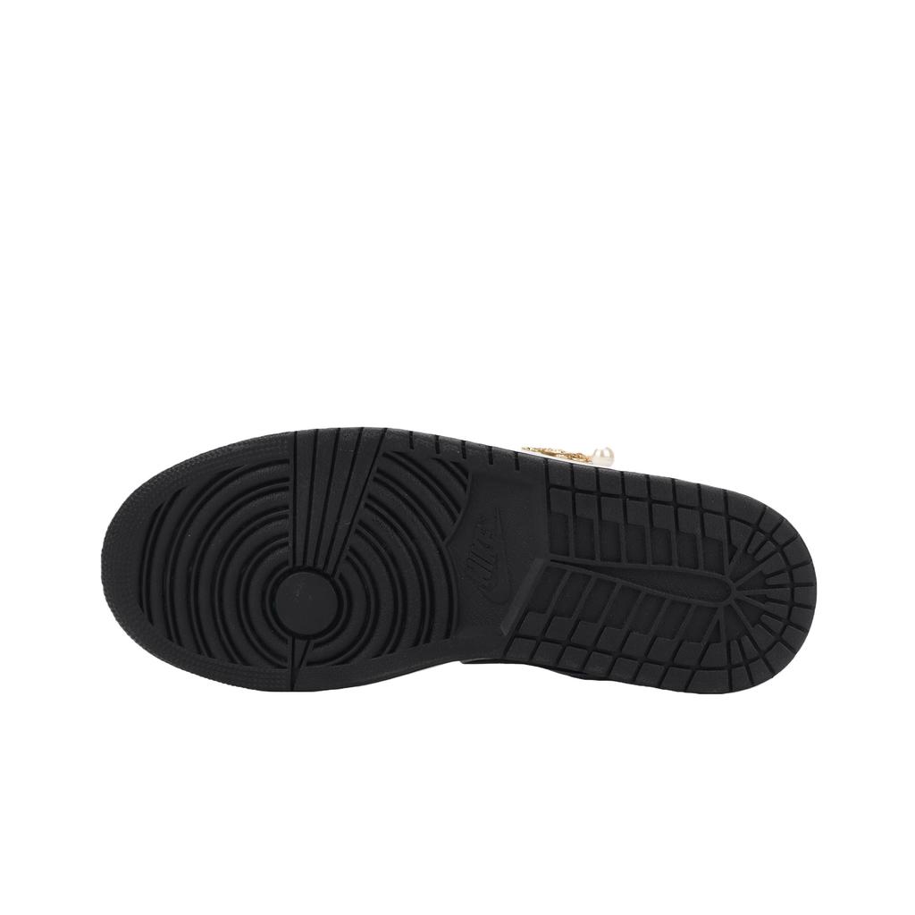 Jordan Air Jordan 1 Jiang Immersed Moon Cushioning Slip Resistant Abrasion Resistant Low top Vintage Basketball Shoes 553558-044(Team1390-)