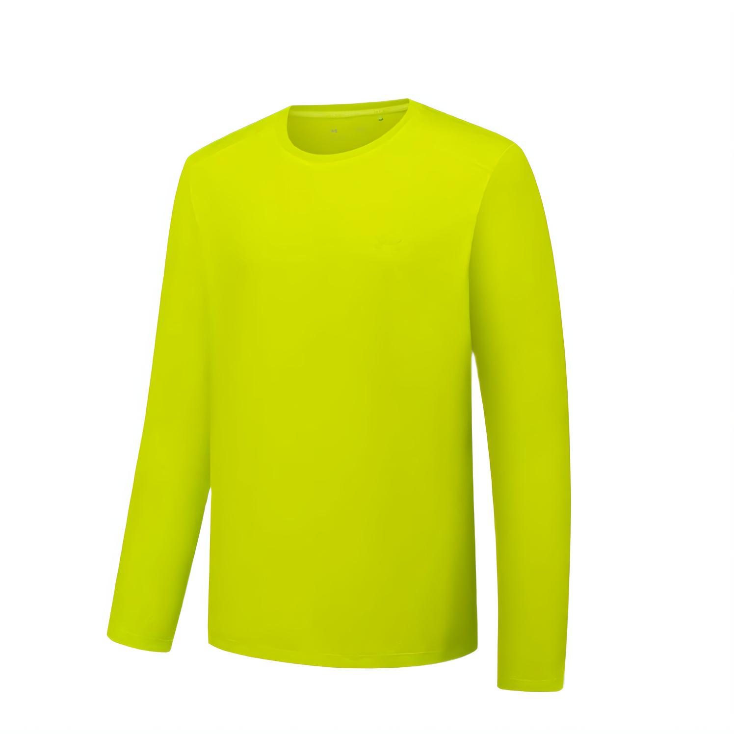 

Under Armour Comfortable Versatile Fashionable Soft Long Sleeve T-Shirt Men tops Crystal-Green 14312217-0055 S