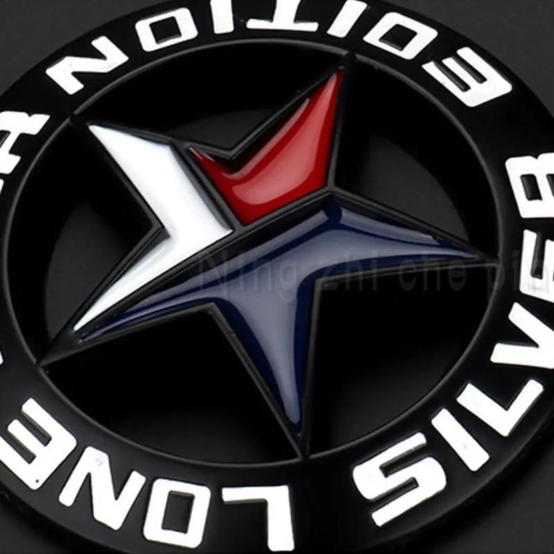 Logo Badge LoneStar EDITION Metal Car Stickers For Lone Star Texas Off-Road Modified accessories Car