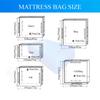 Mattress Bags for Moving, Full Size, Extra Thick Reusable Mattress Protector, Strong Zipper Closure