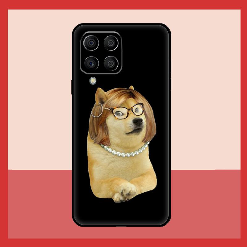 Cheems Doge Meme Funny Doggy Case For Samsung Galaxy M12 M52 M06 M16 M36 M56 M33 M15 M55 M31 M13 M14 M53 M32 M35 M34 M54