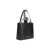 New COACH Hudson Leather Tote One Shoulder Handbag Large Size Women's Black CB849-QBMI5