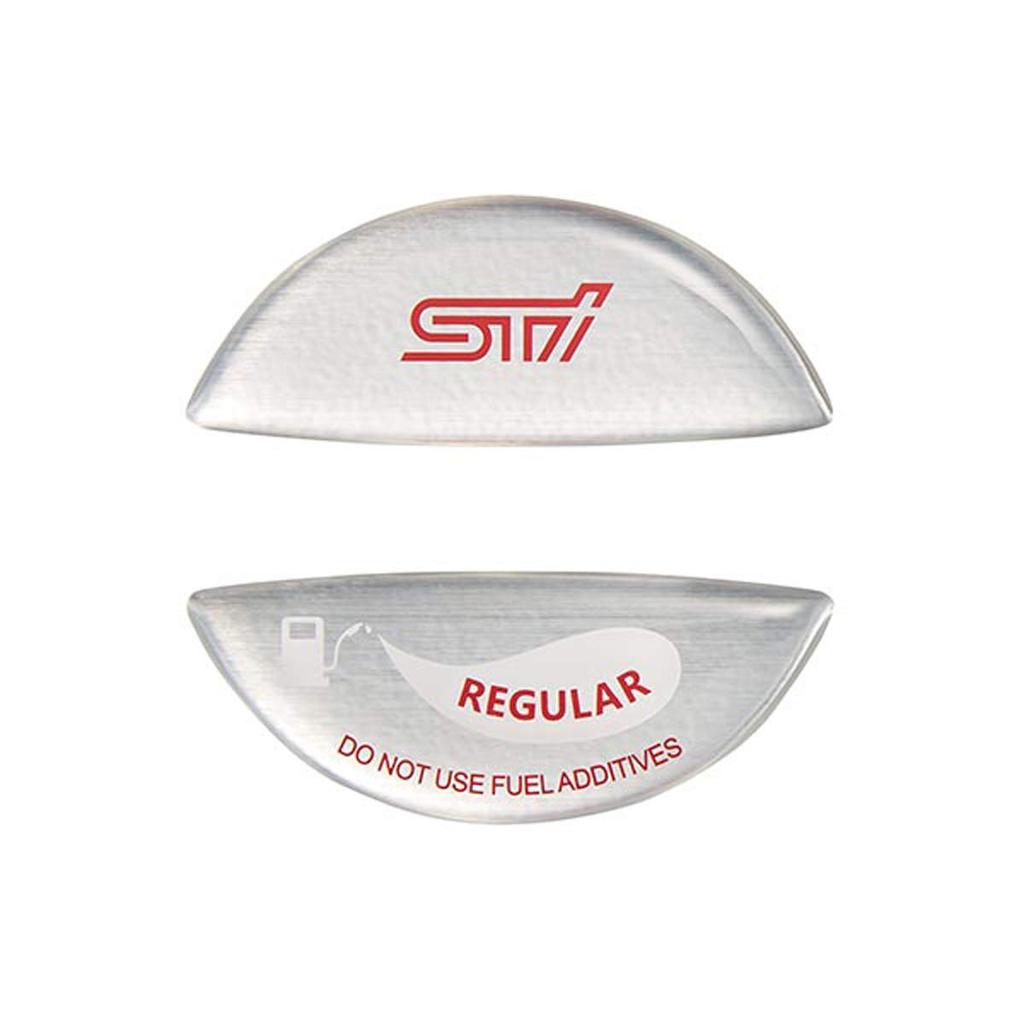SUBARU STSG18100610 [Subaru Genuine] STI [Fuel Cap Ornament (Regular)] Silver