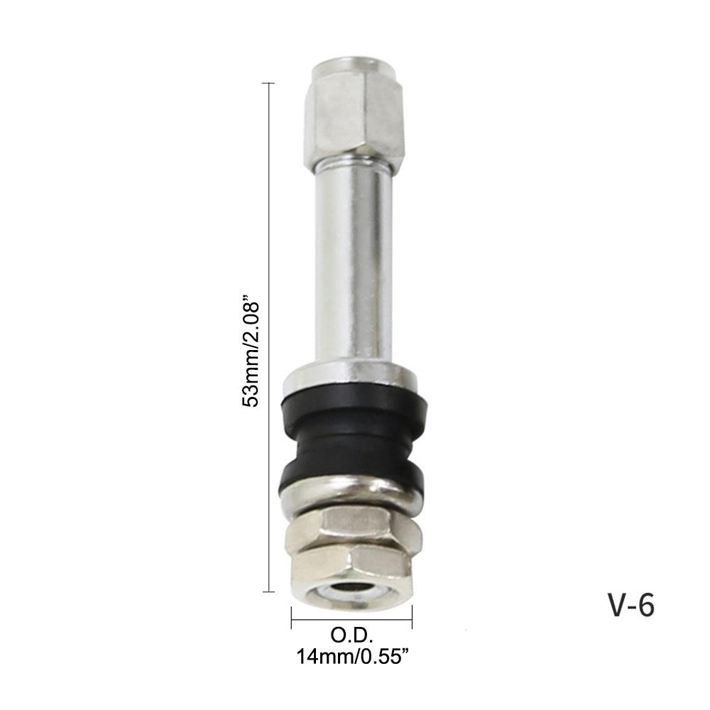 4pcs Clamp-in Car Tyre Valves TR48E V-5 ENKEI Wheels Motorcycle Inner-Mount High-performance Custom Wheels Tubeless Valve Stems