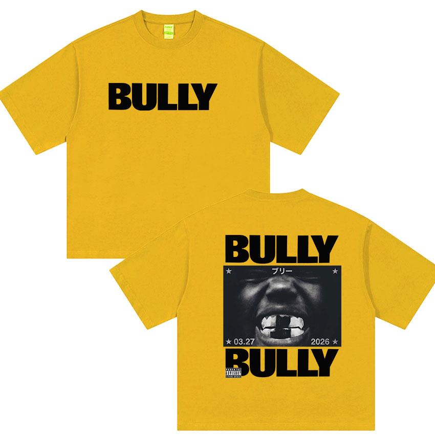 

Rapper Kanye West Bully New Album 2026 Graphic Tshirt UNISEXs Hip Hop Pop Music Y2K Short Sleeve Top Retro Cotton Tees Streetwear M