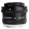 Lensbaby Sol 45 Tilt 45mm Canon RF with Bokeh Compatible Lens, F3.5, Mount, Blade, Full-Frame