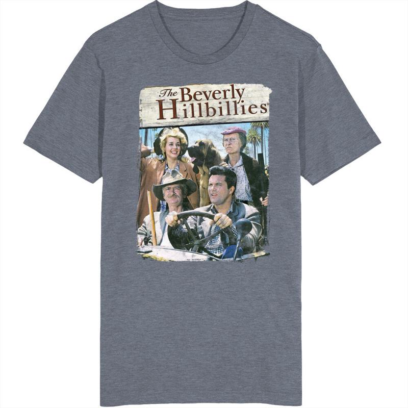 

The Beverly Hillbillies 60s Tv Series Show Worn Look Vintage Unisex T Shirt S разноцветный