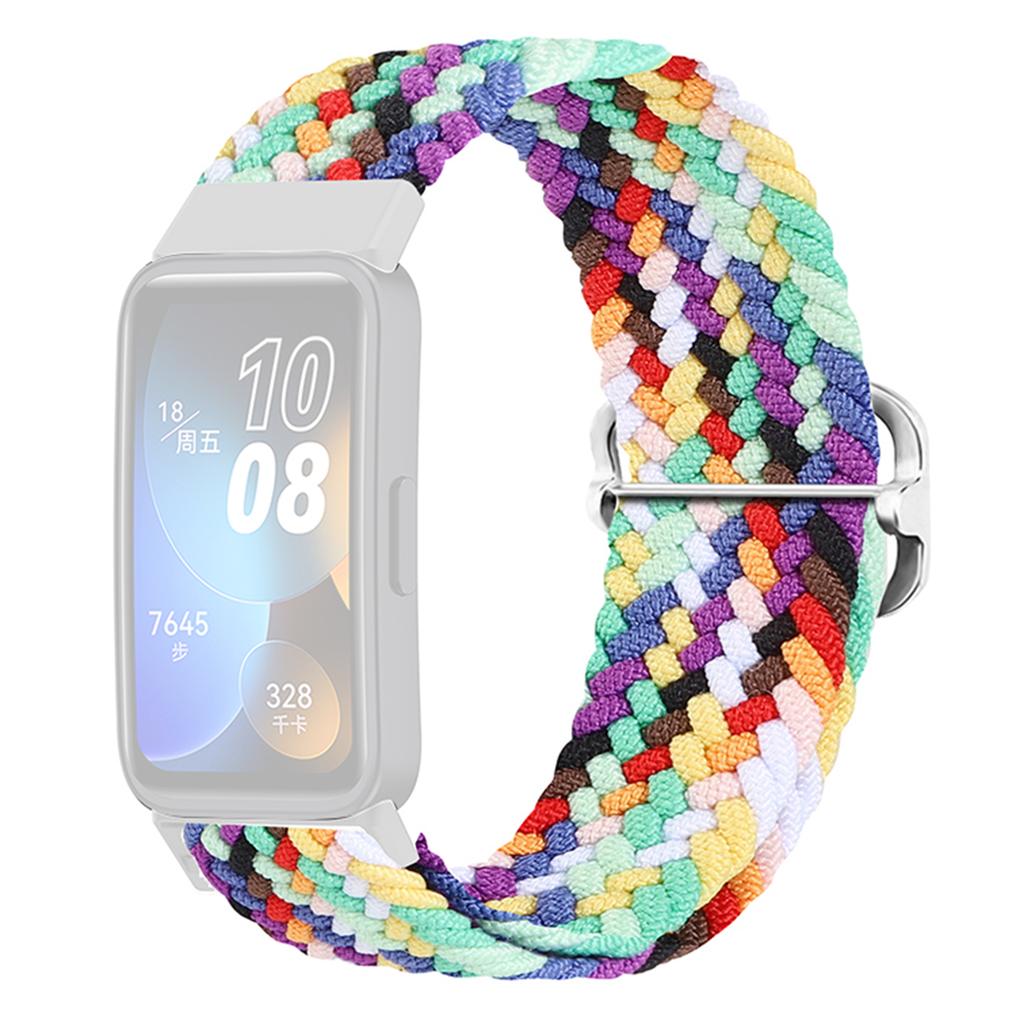 KALEBOL KLB-BZNL-001 For Huawei Band 8/Band 8 NFC/Band 9/Band 9 NFC Strap Adjustable Braided Nylon Watch Band