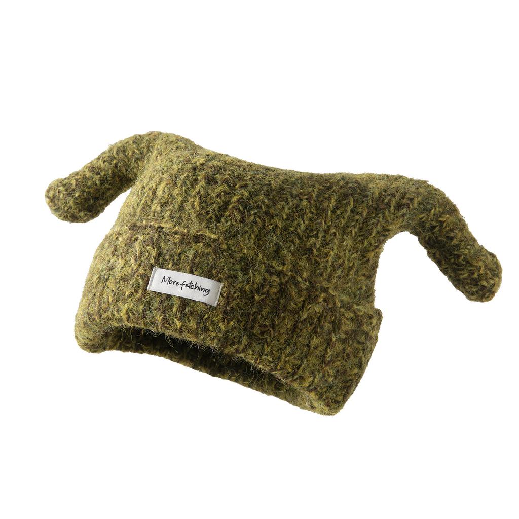 Neue Mode Wolle Wolle niedliche Tentakel lustig warm großer Kopfumfang kalte Mütze Herbst und Winter Wolle Strickmütze