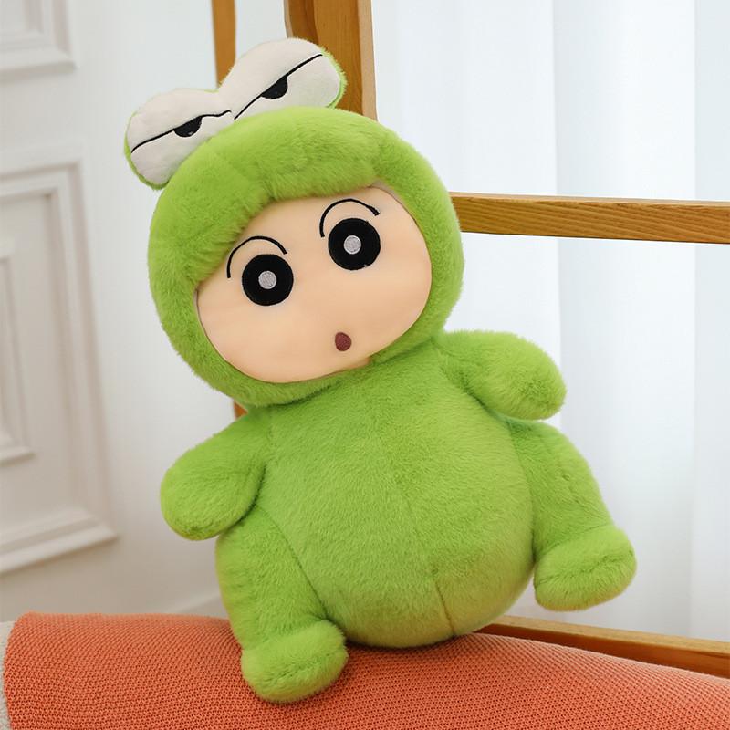 Shin Crayon Crocodile Chan Plush Toy Turtle Transformation Doll Pillow Gift For