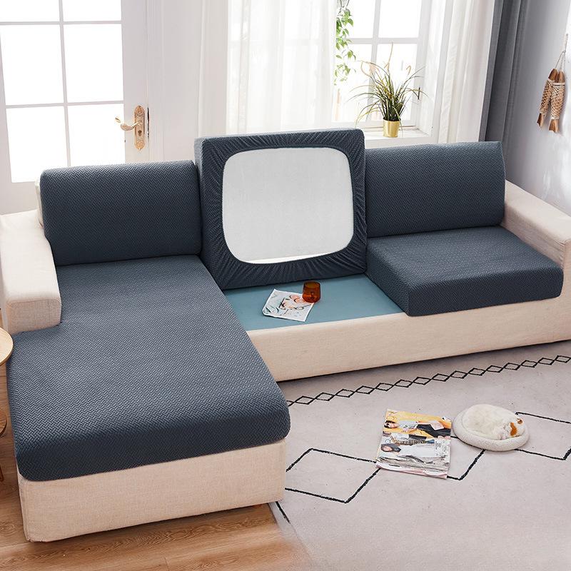 

Утолщенный эластичный чехол для дивана, простой современный полукомплект, подушка для четырех сезонов, универсальная полностью обтянутая ткань в скандинавском стиле 50-65cm*50-70cm*5-20cm