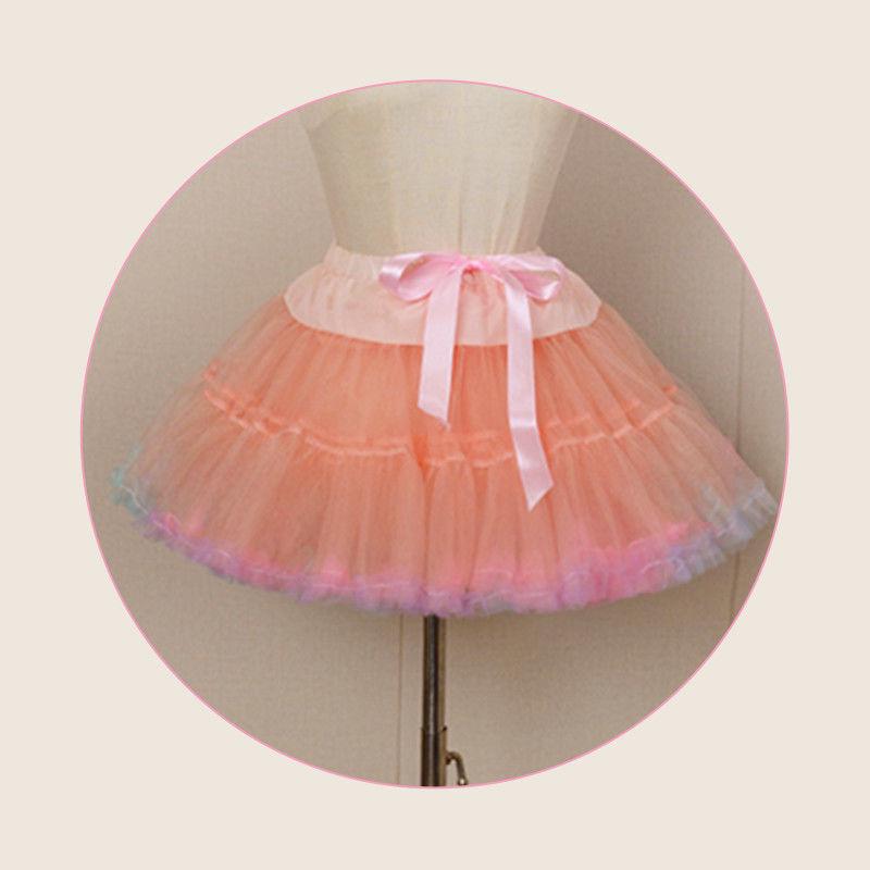 Girls' Lolita Boneless Petticoat for Babies & Toddlers - Short Puff Underskirt
