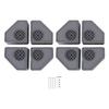 4PCS Anti Vibration Pads for Washing Machine Shockproof Noise Canceling Universal Washer Dryer