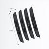 UBFMQ1 4Pcs Car Door Rearview Mirror Anti-collision Strips Stickers Protector For Tesla Model Y Juniper Model 3 Model X Model S SpaceX